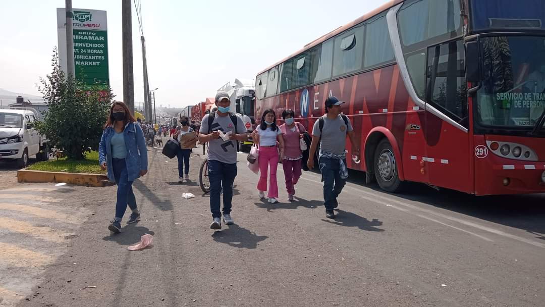 La Libertad: Rondas campesinas levantaron paralización luego de cuatro días de bloqueo en Panamericana Norte