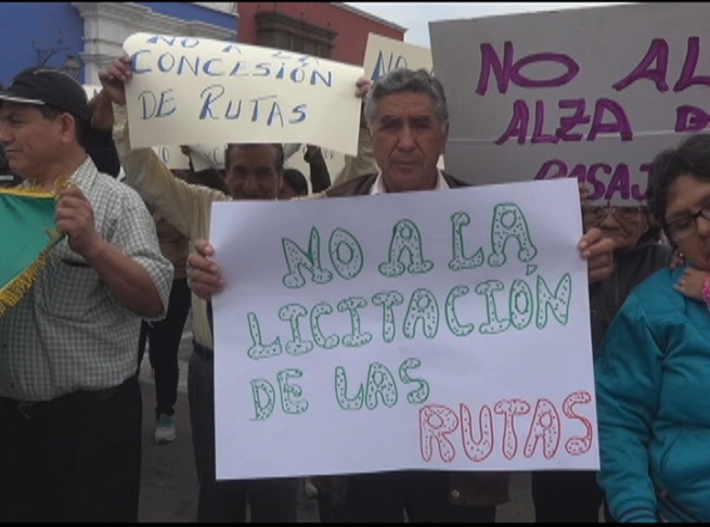 Municipalidad de Trujillo da ultimátum a paro de transportistas 