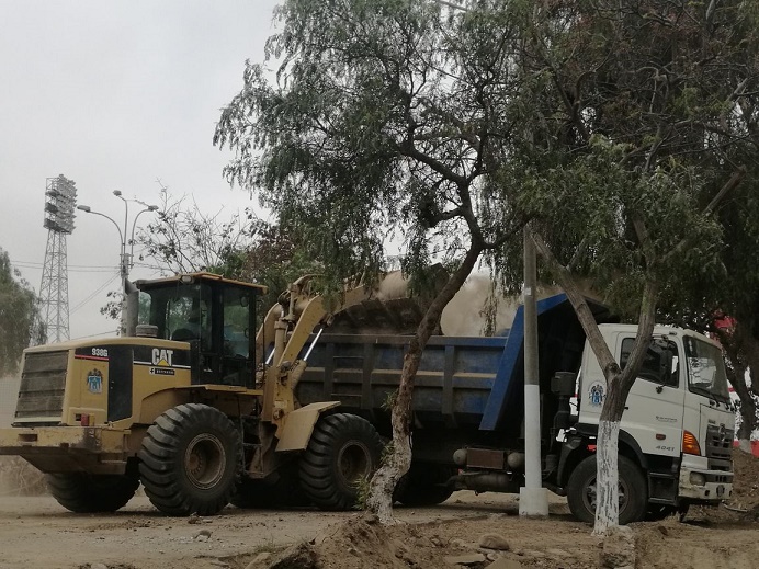 Trujillo: por fin recuperarán parque Yonel Arroyo, destruido por huaicos