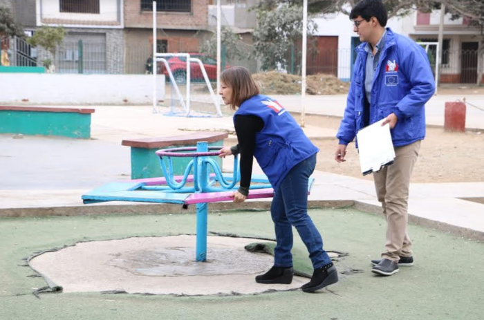 Trujillo: Defensoría advierte que parques en mal estado ponen en riesgo seguridad de menores de edad