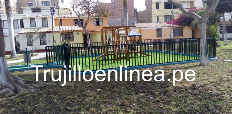 Alcalde Elidio Espinoza inauguró remodelación de parque La Bondad en Los Pinos