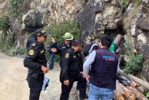 Intervienen 12 bocaminas y 5 plantas de procesamiento de minería ilegal en Pataz