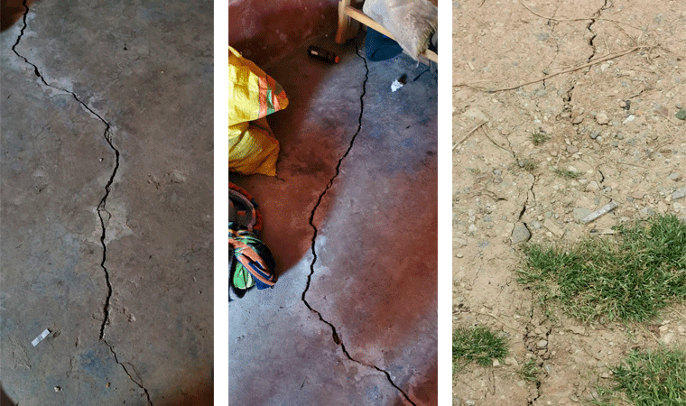 Sismo de 5.3 dejó inhabitables las viviendas de 70 familias en Tayabamba