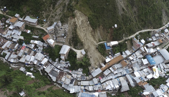 Pataz: Ingemmet advierte ocurrencia de un nuevo derrumbe en Retamas