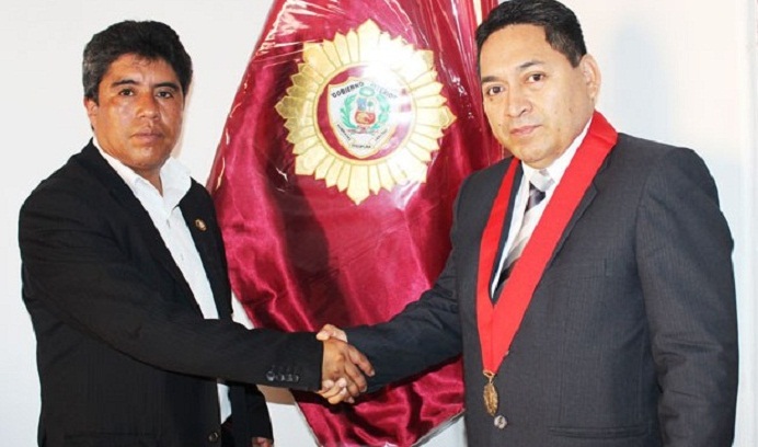 Titular de la Corte de La Libertad se reunión con Gobernador de Trujillo