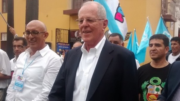  PPK inicia su campaña electoral en Trujillo