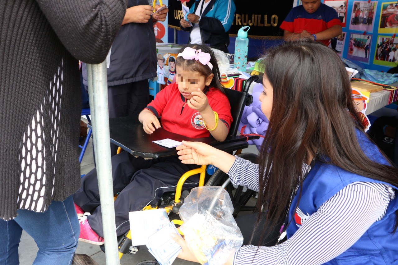 Reportan que en La Libertad el 88% de personas discapacitadas no tienen acceso al sistema educativo