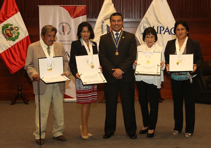 Perú en Línea recibió reconocimiento del Colegio de Periodistas de La Libertad