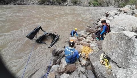 Tras varios días de búsqueda encuentran cuerpo de docente en río Marañón