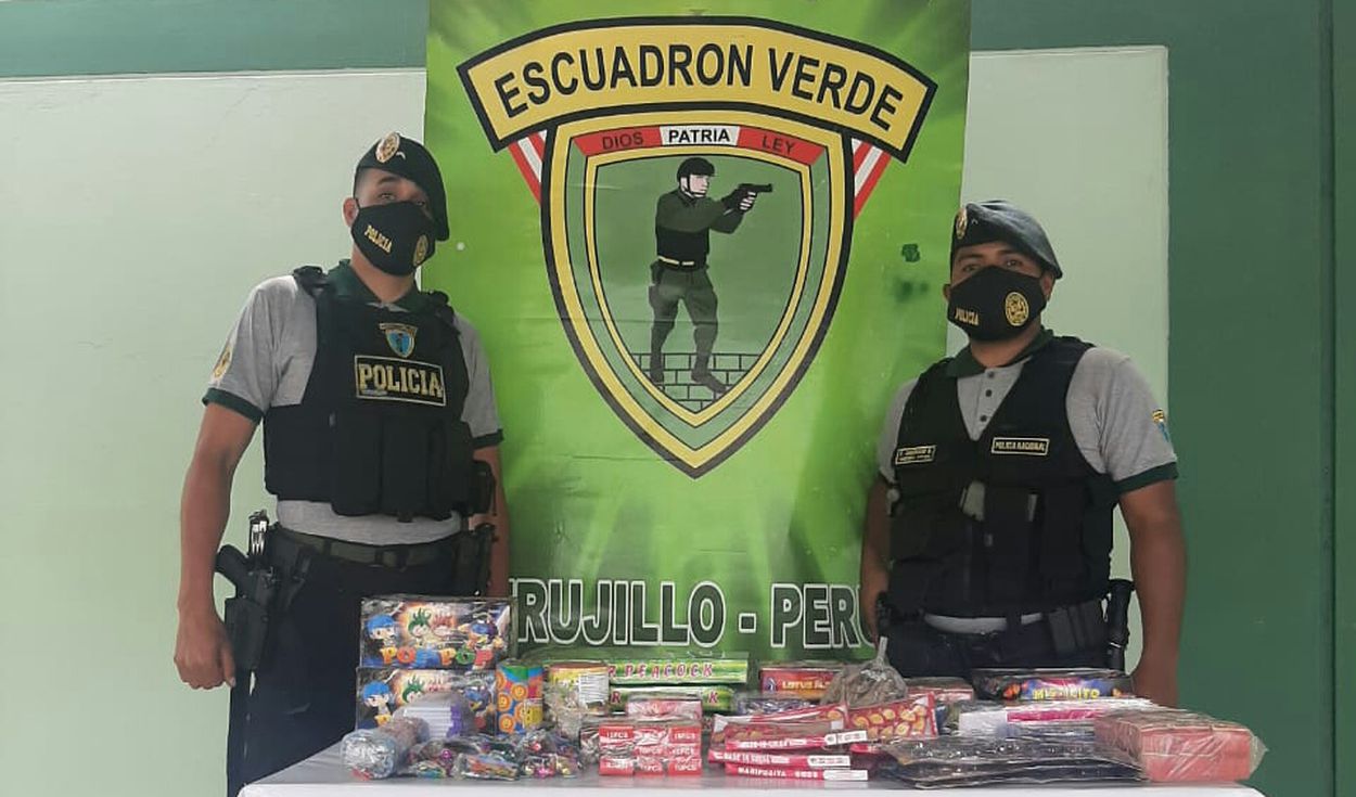 Escuadrón Verde incauta productos pirotécnicos en ambulantes de avenida Euguren