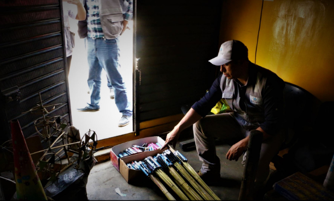 Trujillo entre las ciudades donde se incautó más pirotécnicos