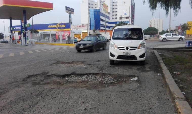 Trujillo: Elidio Espinoza asegura que ya termina de refaccionar pistas