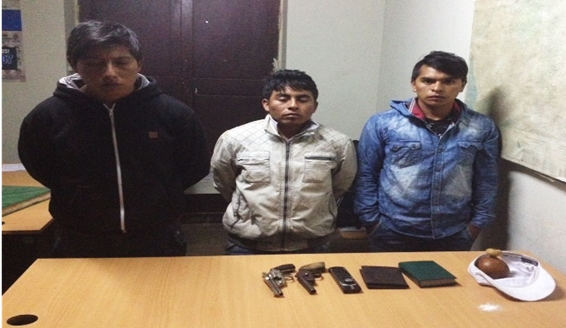 Otuzco: capturan a banda criminal Los Pitufos luego de asaltar un camión 