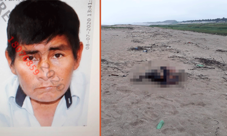 Identifican cadáver que fue hallado en la orilla de la playa de Puerto Morín 