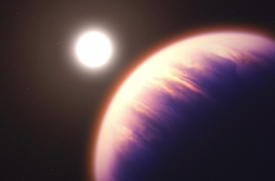 Telescopio Webb revela atmósfera de un exoplaneta como nunca antes se había visto 