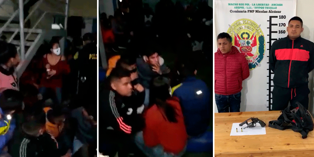 El Porvenir: intervienen a 96 personas dentro de fiesta privada 