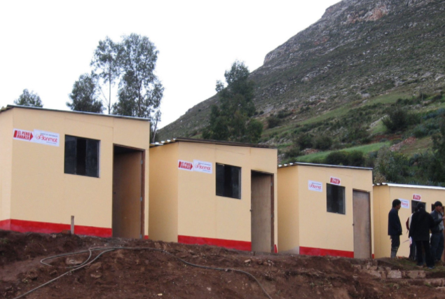 Módulos de viviendas llegaron a zonas altas de La Libertad