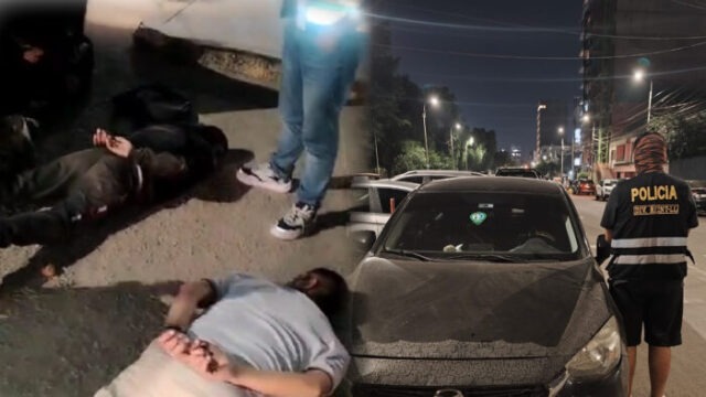La Policía capturó a tres sujetos que serían parte de banda criminal en Trujillo