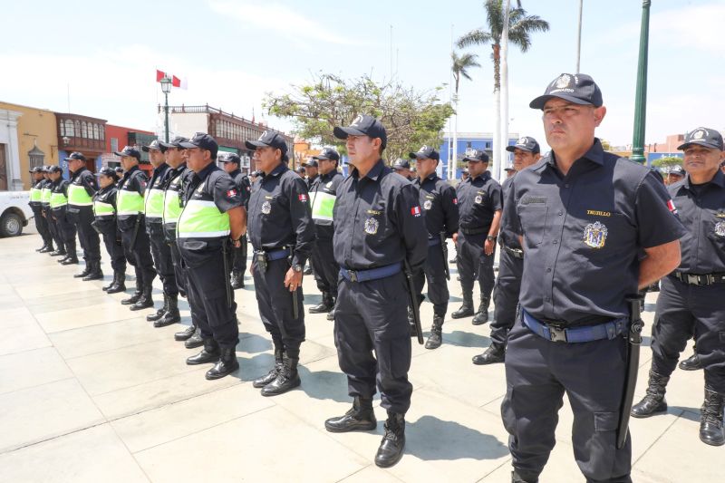 Uso de armas no letales por serenos de la Municipalidad de Trujillo aún debe esperar