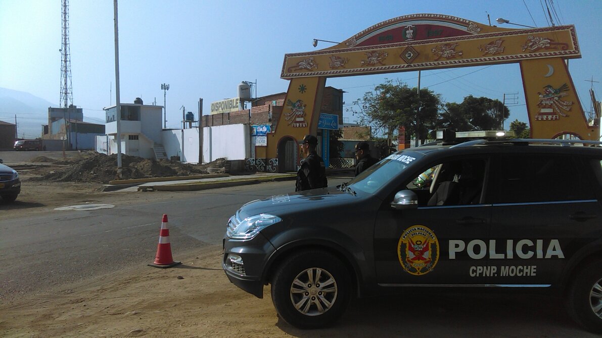  Policía Nacional refuerza Moche por Semana Santa
