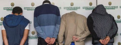 Detienen a seis personas requisitoriadas por violación sexual y trata de personas, una en La Libertad