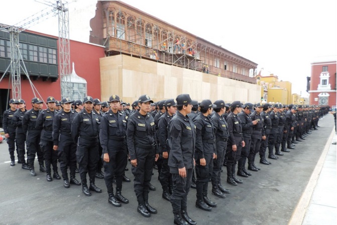 Mil efectivos policiales son asignados a sede regional de La Libertad
