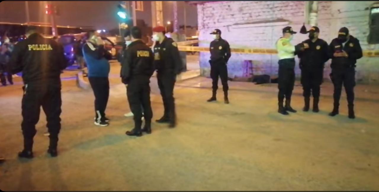 Bala perdida mata a vendedor de golosinas en distrito La Esperanza