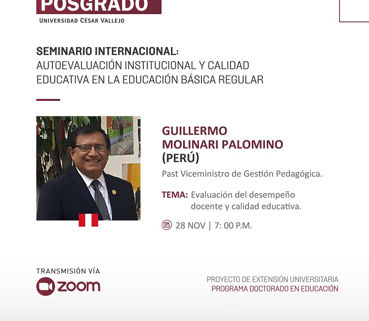 Exviceministro de Gestión Pedagógica capacitará a docentes de educación básica