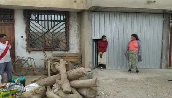 Extorsionadores abandonan cartucho de dinamita en exteriores de una cevichería en Víctor Larco