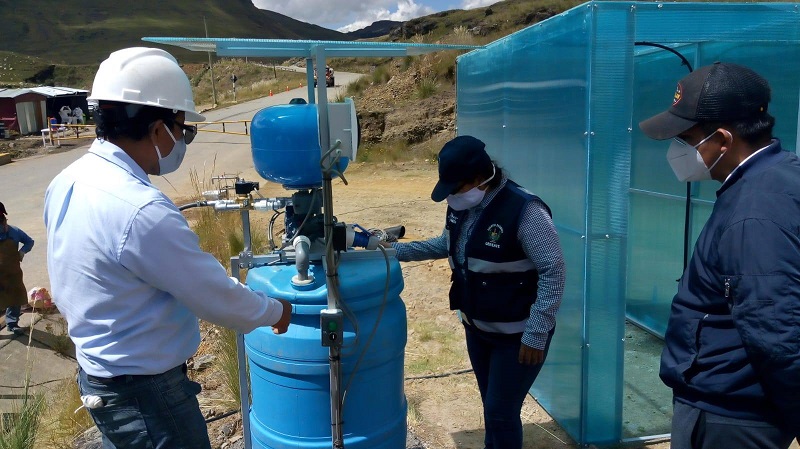 La Libertad: pórtico de desinfección en Shorey protegerá a más de 250 mil pobladores de tres provincias