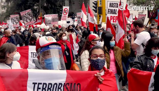 Terrorismo nunca más:“Voces de los miles de peruanos que marcharon en contra de la subversión”