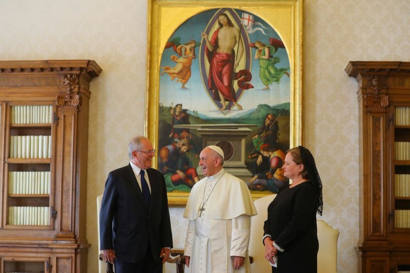 Presidente Kuczynski abordó lucha anticorrupción con el papa Francisco