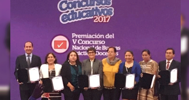 Colegios liberteños ganan primer y tercer puesto en "Buenas Prácticas Docentes"