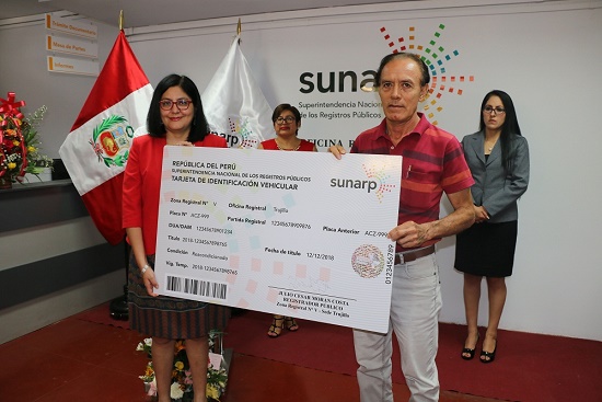 Sunarp implementa Registro de Propiedad Vehicular en la Oficina Registral de Chepén