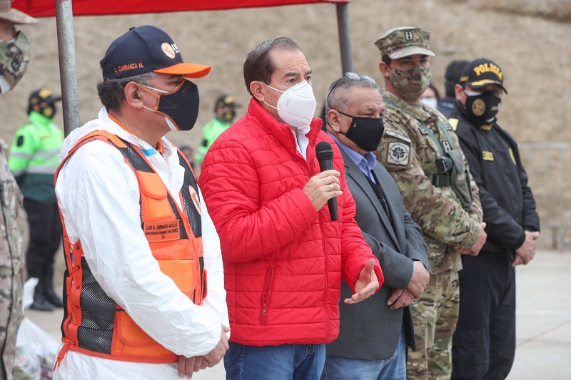 Premier Martos: “Bajó cifra de fallecidos, pero seguimos luchando contra coronavirus”