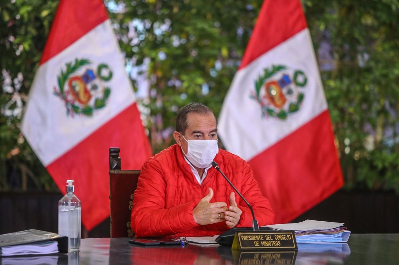 Premier invoca a las bancadas a "dar vuelta a la página" y trabajar por el Perú