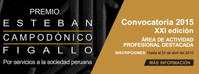 Se inicia inscripción para XXI Premio Esteban Campodónico Figallo