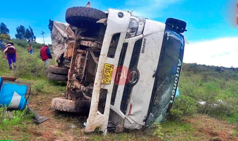 Camión cae a abismo y deja un muerto y tres heridos en Julcán