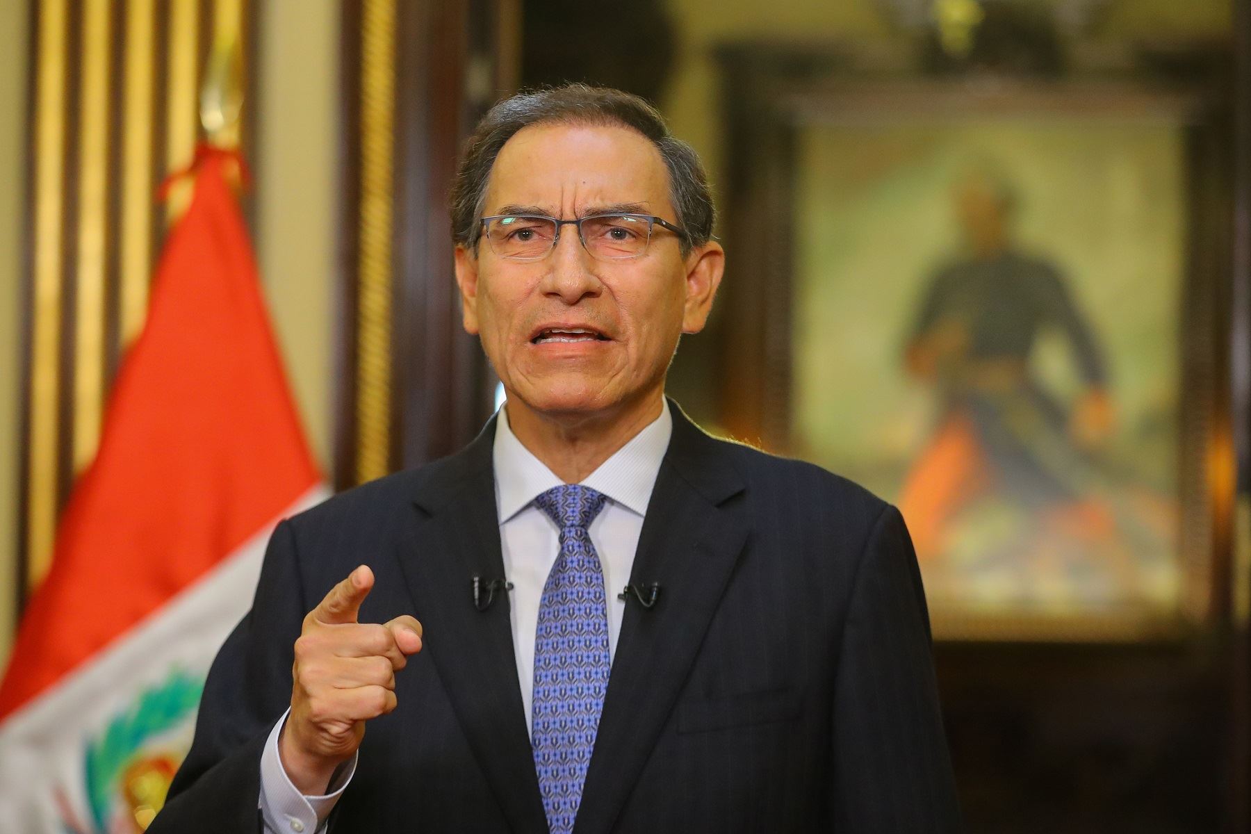 Presidente Vizcarra presentará mañana al Congreso proyecto que declara en emergencia al MP   