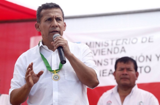 Presidente Humala anuncia que enviará 500 policías más a La Libertad