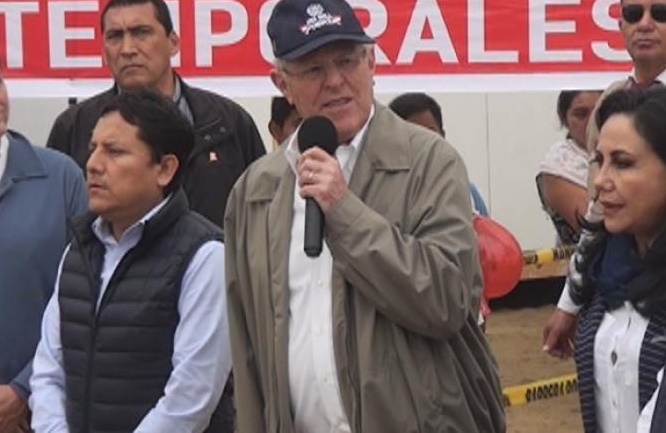 Presidente Kuczynski y director ejecutivo de Autoridad para la Reconstrucción llegarían mañana a Trujillo