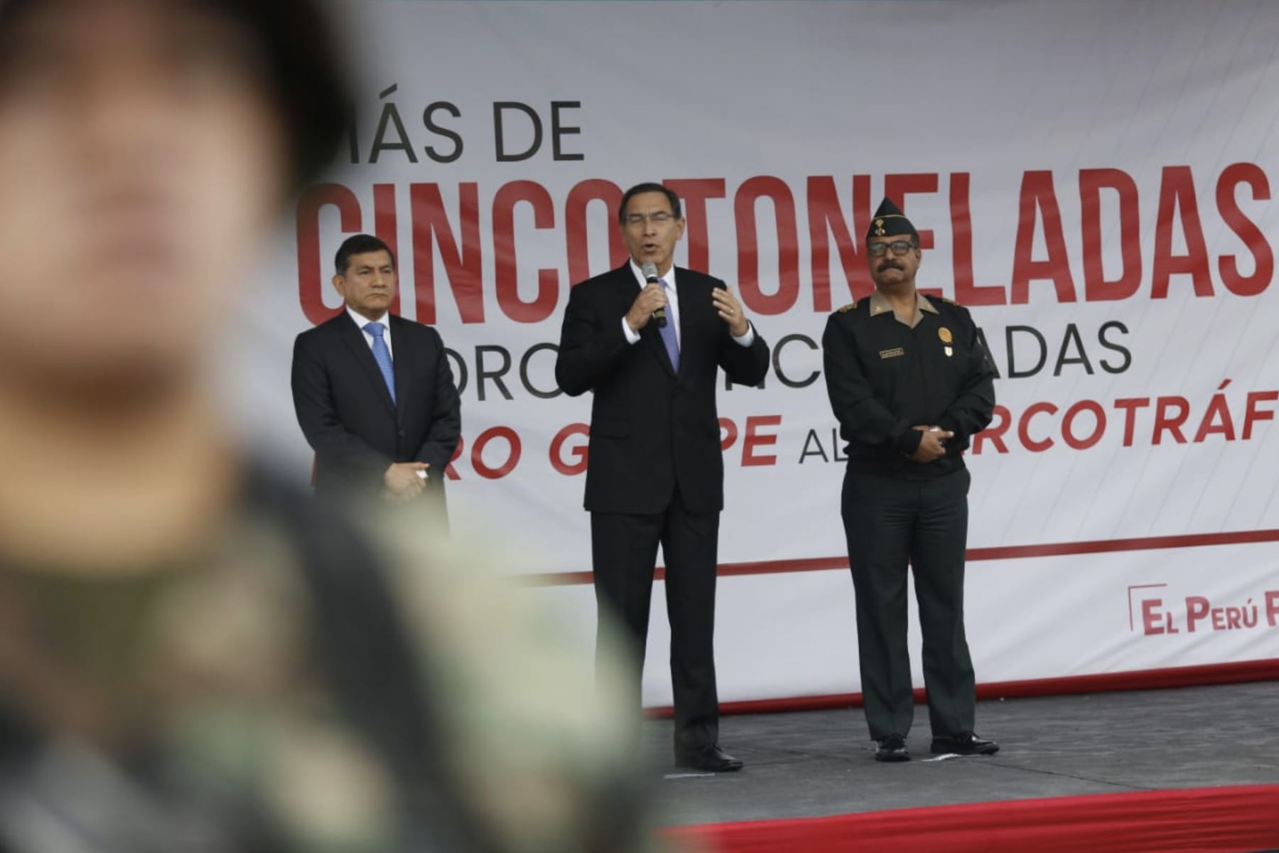 Presidente Vizcarra: “Mi gobierno tomó la firme decisión de combatir los males que aquejan al país”