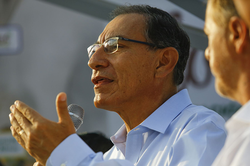 Encuesta revela que presidente Vizcarra tiene 63 % de aprobación a escala nacional