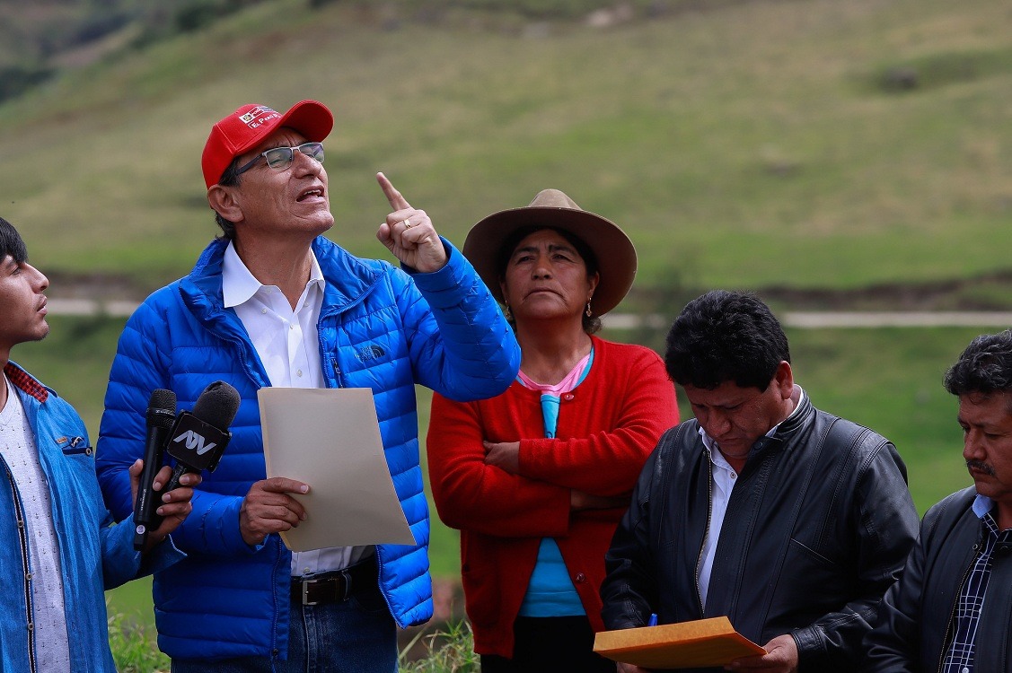 Presidente Vizcarra anunció acciones para frenar la minería ilegal en La Libertad