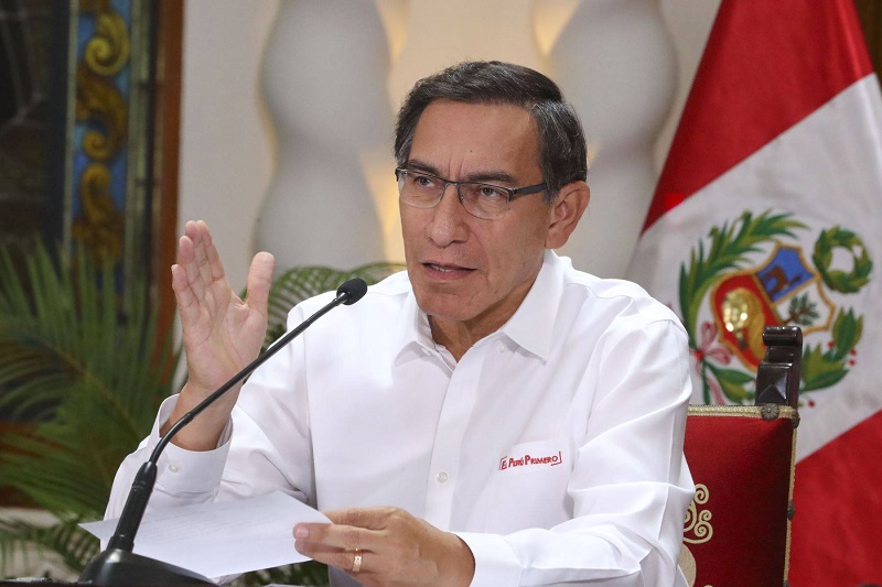 Presidente Vizcarra confirma 395 contagiados con coronavirus en el país