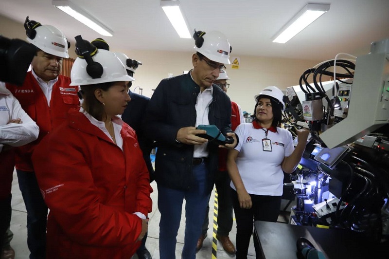 Presidente Vizcarra inaugura servicios del Cite Cuero y Calzado en Trujillo