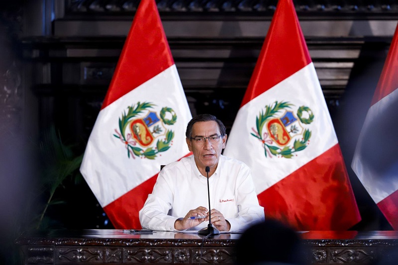 Presidente Vizcarra informará hoy medidas adoptadas en la emergencia