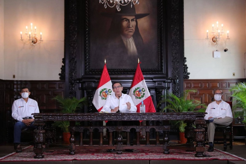 Presidente Vizcarra informará sobre los avances de las medidas frente al coronavirus