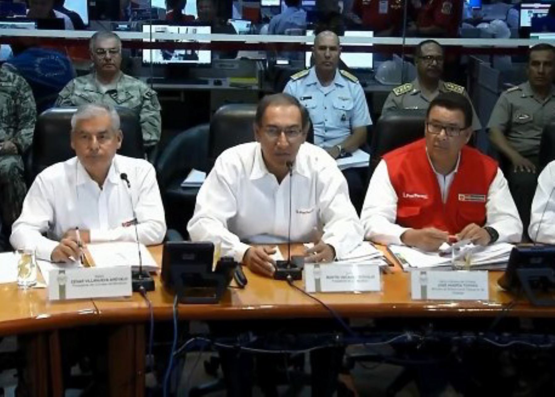 Presidente Vizcarra: “Cada ministro estará a cargo de una región afectada por lluvias