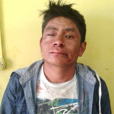 Pobladores golpean a acusado de violar a su sobrina